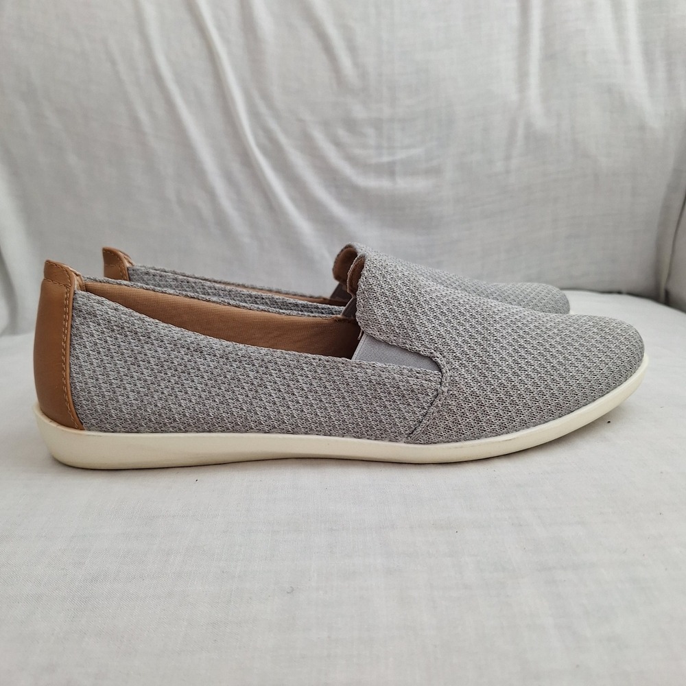 Sneakers Shoes LifeStride Grey 10W Slip On Next Level Women Tan Athleisure - Picture 7 of 10